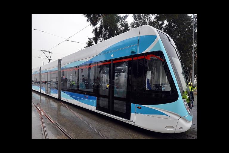 Izmir trams start test running | News | Railway Gazette International